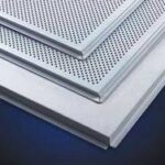 Metal ceiling tiles